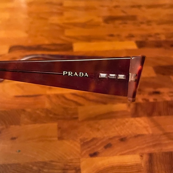 Prada women’s tortoise shell eyeglass frames. VPR10F. Italy. For frames only! - Picture 5 of 7